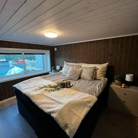 Exclusive Funkis Cabin, Lake View, Rooftop Terrace, Jacuzzi, Sauna, Close To Golf And Alpine Vradal Extérieur photo